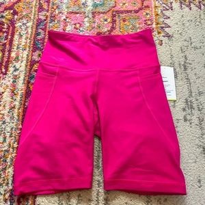 Old Navy Hot Pink Biker Shorts